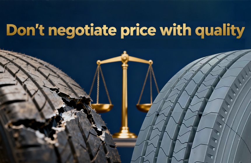 ¡En el mercado nunca faltan neumáticos baratos, solo ojos perspicaces!